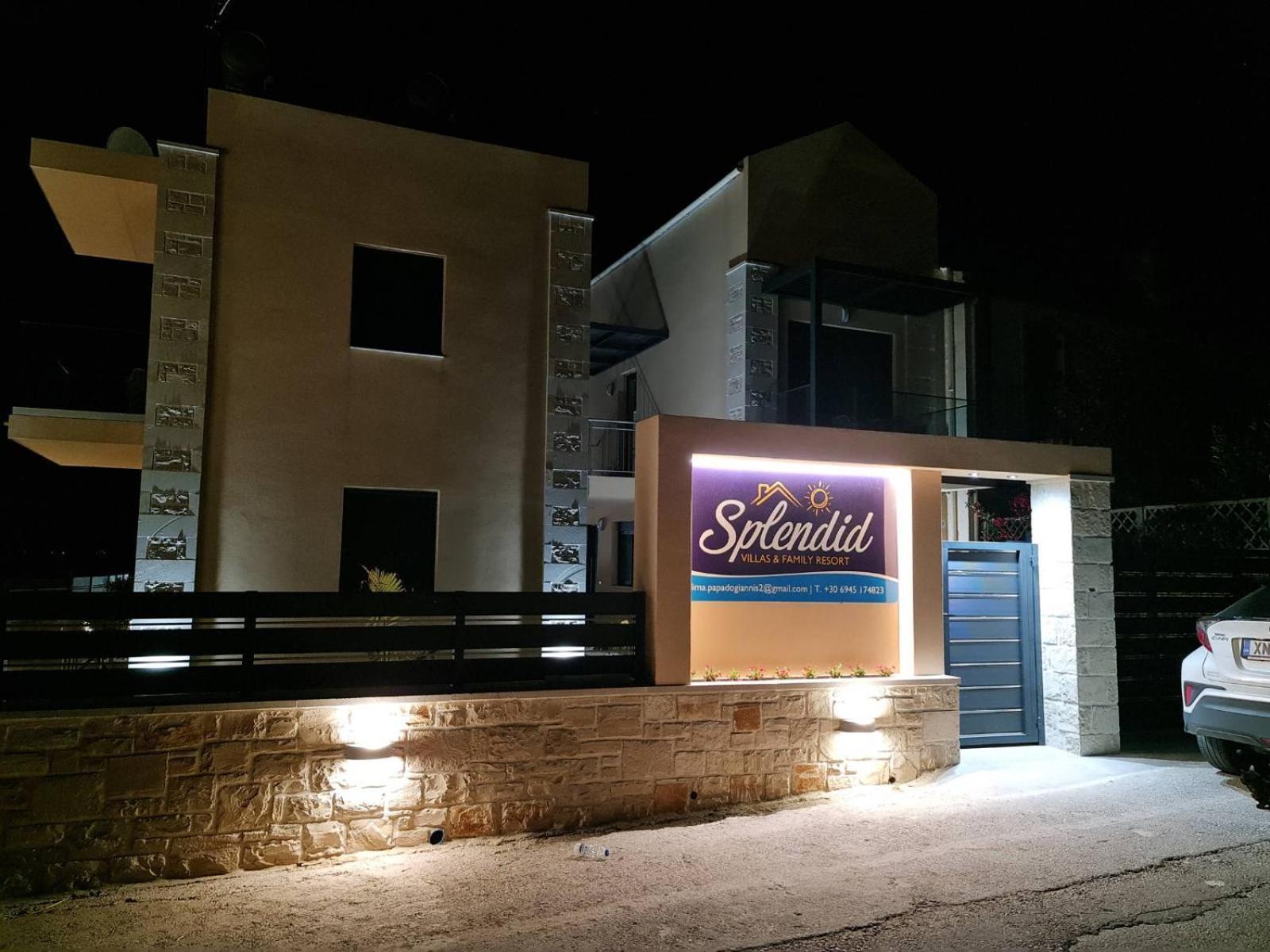 Splendid Villas And Family Resort Kalamitsi Amygdali ภายนอก รูปภาพ